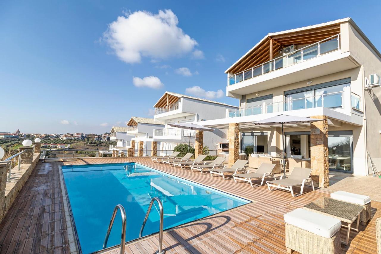 Nefeli & Dina Villas By Diomedes Group Nea Moudania Luaran gambar