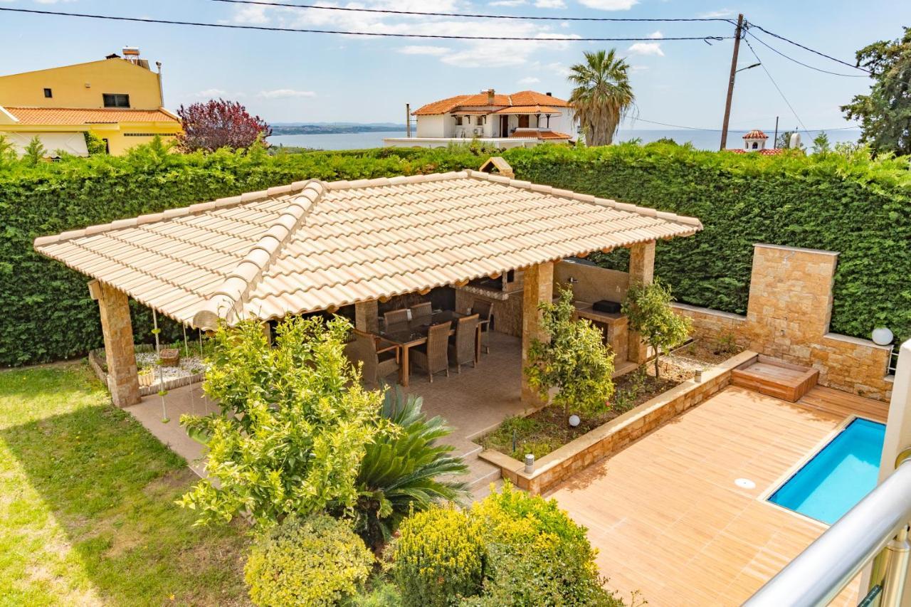 Nefeli & Dina Villas By Diomedes Group Nea Moudania Luaran gambar